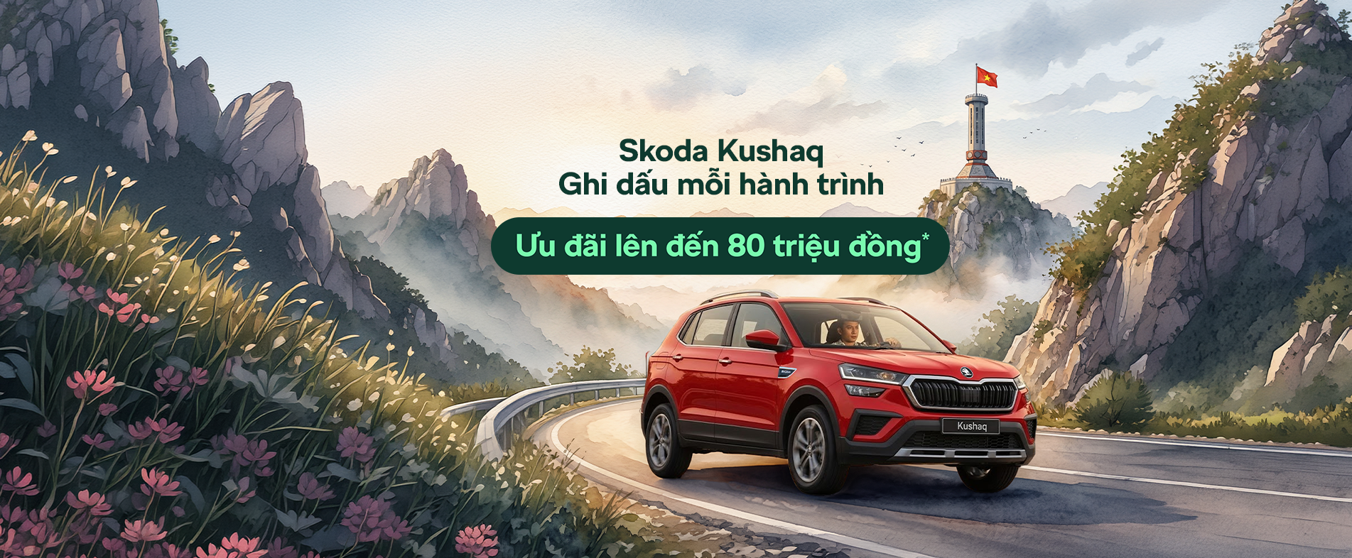 Skoda Hà Tĩnh Khuyến mãi tháng 6